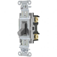 Hubbell Wiring Device-Kellems - Toggle Switches Switch Type: Medium Duty Switch Sequence: Off-On - Exact Tool & Supply