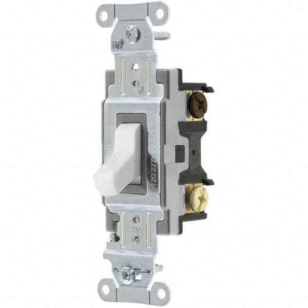 Hubbell Wiring Device-Kellems - Toggle Switches Switch Type: Medium Duty Switch Sequence: Off-On - Exact Tool & Supply