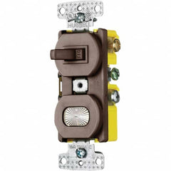 Hubbell Wiring Device-Kellems - Toggle Switches Switch Type: General Purpose Switch Sequence: Off-On - Exact Tool & Supply
