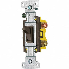 Hubbell Wiring Device-Kellems - Toggle Switches Switch Type: General Purpose Switch Sequence: Off-On - Exact Tool & Supply