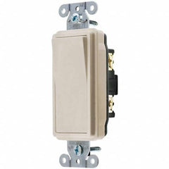 Hubbell Wiring Device-Kellems - Rocker Switches Switch Type: Medium Duty Switch Sequence: Off-On - Exact Tool & Supply
