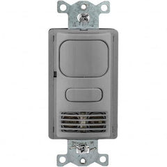 Hubbell Wiring Device-Kellems - Motion Sensing Wall Switches Switch Type: Occupancy or Vacancy Sensor Duel Switch Sensor Type: Ultasonic; Infared - Exact Tool & Supply