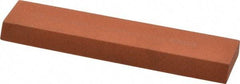 Norton - 4-1/2" Long x 1" Wide x 5/16" Thick, Aluminum Oxide Sharpening Stone - Rectangle, Fine Grade - Exact Tool & Supply