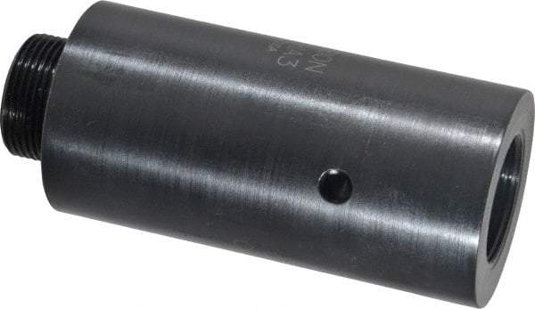 Criterion - 1-1/2 Inch Outside Shank Diameter, 7/8-20 Inside, Boring Head Shank Extension - 3 Inch Projection, 1-1/2 Inch Nose Diameter - Exact Tool & Supply