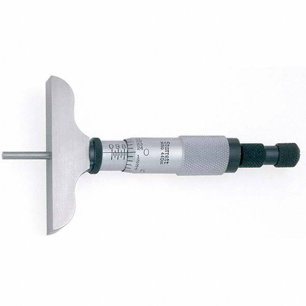 Starrett - Mechanical Micrometer Heads Minimum Measurement (Decimal Inch): 0.0000 Maximum Measurement (Decimal Inch): 1.0000 - Exact Tool & Supply