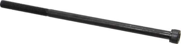Value Collection - #10-32 UNF Hex Socket Drive, Socket Cap Screw - Alloy Steel, Black Oxide Finish, Partially Threaded, 4" Length Under Head - Exact Tool & Supply