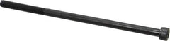 Value Collection - #10-32 UNF Hex Socket Drive, Socket Cap Screw - Alloy Steel, Black Oxide Finish, Partially Threaded, 4" Length Under Head - Exact Tool & Supply
