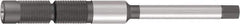 Emuge - 7/16 Inch Tap, 7.09 Inch Overall Length, 0.242 Inch Max Diameter, Tap Extension - Exact Tool & Supply