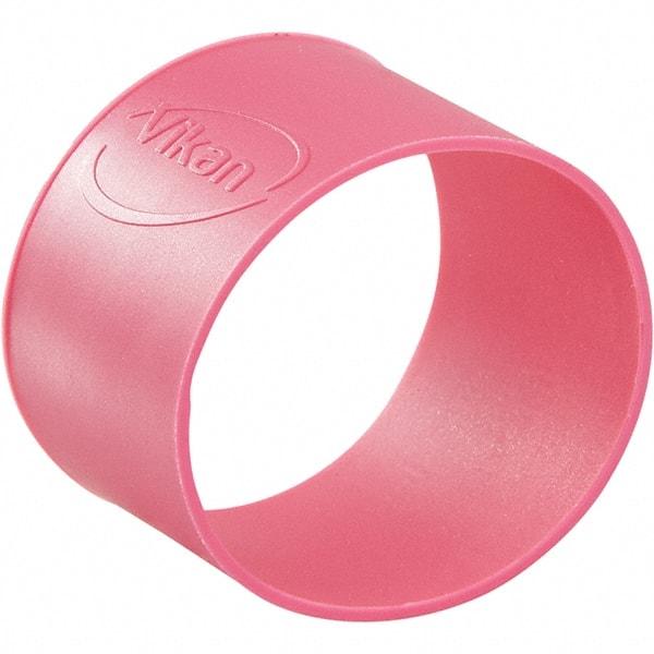 Vikan - 1-1/2" Long Rubber Band - Silicone Rubber, For Use with Colored Coded Handles - Exact Tool & Supply