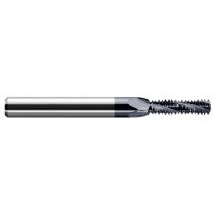 ‎0.1950″ Cutter Diameter × 0.7500″ (3/4″) Length of Cut Carbide Multi-Form 1/4″-20 Thread Milling Cutter, 3 Flutes, AlTiN Coated - Exact Tool & Supply