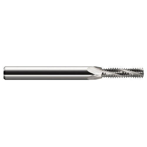 ‎0.4000″ Cutter Diameter × 1.3080″ Length of Cut Carbide Multi-Form 1/2″-13 Thread Milling Cutter, 4 Flutes - Exact Tool & Supply
