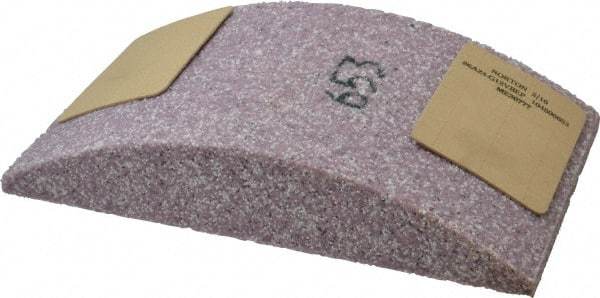 Norton - 11-1/4" Wide x 6" High x 2-1/4" Thick Grinding Segment - Ceramic, 24 Grit, Hardness G, Blue Print No. ME30777 - Exact Tool & Supply
