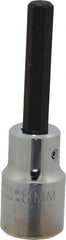 Proto - 1/2" Drive, 8mm Hex Bit Socket - 3-1/4" OAL - Exact Tool & Supply
