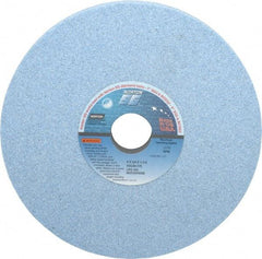 Norton - 8" Diam x 1-1/4" Hole x 3/4" Thick, I Hardness, 46 Grit Surface Grinding Wheel - Ceramic, Type 1, Coarse Grade, 3,105 Max RPM, Vitrified Bond, No Recess - Exact Tool & Supply