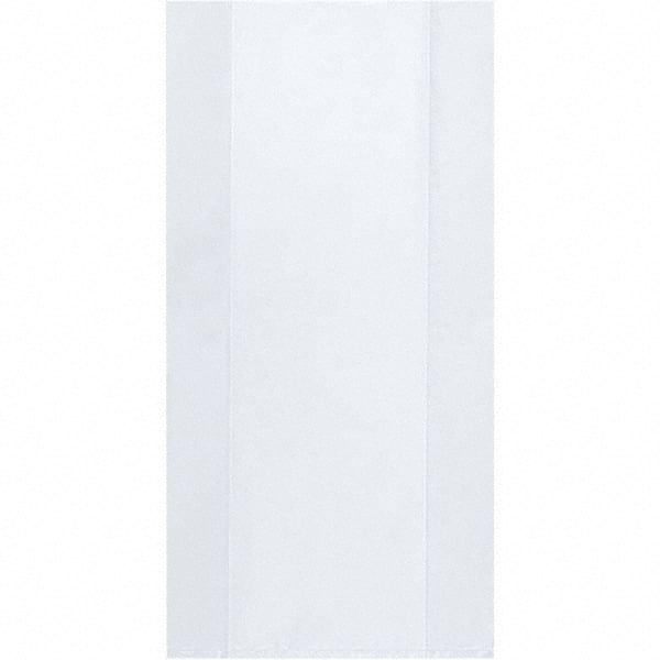 Value Collection - Pack of (50), 20 x 48", 4 mil Gusseted Poly Bags - Exact Tool & Supply