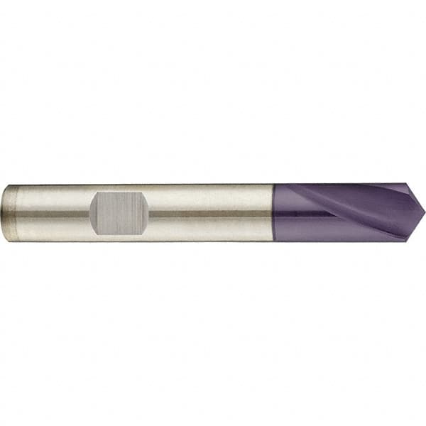 Guhring - 8mm Body Diam, 120°, 79mm OAL, Cobalt Spotting Drill - Exact Tool & Supply