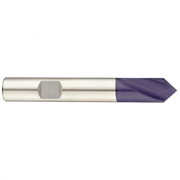 Guhring - 8mm Body Diam, 90°, 79mm OAL, Cobalt Spotting Drill - Exact Tool & Supply