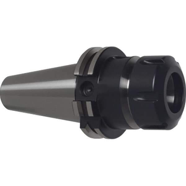 Guhring - 60mm Projection, ISO50 Taper Shank, ER25 Collet Chuck - 42mm Shank Diam - Exact Tool & Supply