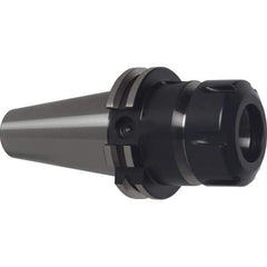 Guhring - 63mm Projection, ISO40 Taper Shank, ER16 Collet Chuck - 32mm Shank Diam - Exact Tool & Supply