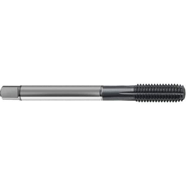 Guhring - 5/8-11 UNC 2BX H11/H12 Thread Limit Modified Bottoming Thread Forming Tap - High Speed Steel, TiCN Finish, 4.331" OAL, Right Hand Thread, Series 4377 - Exact Tool & Supply