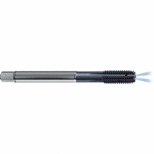 Guhring - 3/8-24 UNF 2BX H7/H8 Thread Limit Modified Bottoming Thread Forming Tap - High Speed Steel, TiCN Finish, 3.543" OAL, Right Hand Thread, Series 4380 - Exact Tool & Supply