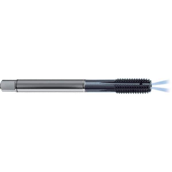 Guhring - 1/2-13 UNC 2BX H10/H11 Thread Limit Modified Bottoming Thread Forming Tap - High Speed Steel, TiCN Finish, 4.331" OAL, Right Hand Thread, Series 4379 - Exact Tool & Supply