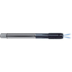 Guhring - 1/2-13 UNC 2BX H10/H11 Thread Limit Modified Bottoming Thread Forming Tap - High Speed Steel, TiCN Finish, 4.331" OAL, Right Hand Thread, Series 4379 - Exact Tool & Supply