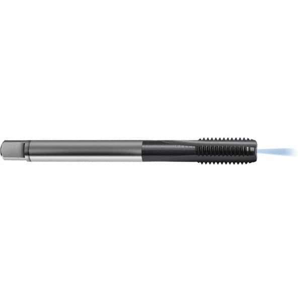 Guhring - M16x2.00 Metric 6HX 3 Flute TiCN Finish High Speed Steel Straight Flute Standard Hand Tap - Modified Bottoming, Right Hand Thread, 160mm OAL, D7/D8 Limit, Through Coolant - Exact Tool & Supply