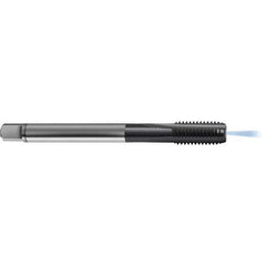 Guhring - M16x2.00 Metric 6HX 3 Flute TiCN Finish High Speed Steel Straight Flute Standard Hand Tap - Modified Bottoming, Right Hand Thread, 160mm OAL, D7/D8 Limit, Through Coolant - Exact Tool & Supply