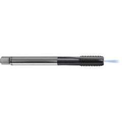 Guhring - M20x2.50 Metric 6HX 4 Flute TiCN Finish High Speed Steel Straight Flute Standard Hand Tap - Modified Bottoming, Right Hand Thread, 140mm OAL, D7/D8 Limit, Through Coolant - Exact Tool & Supply