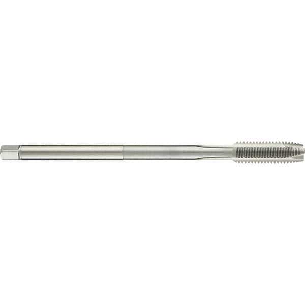 Guhring - M16x2.00 Metric 6H 3 Flute Bright Finish High Speed Steel Straight Flute Standard Hand Tap - Plug, Right Hand Thread, 200mm OAL, D6/D7 Limit - Exact Tool & Supply