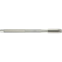 Guhring - M16x2.00 Metric 6H 3 Flute Bright Finish High Speed Steel Straight Flute Standard Hand Tap - Plug, Right Hand Thread, 200mm OAL, D6/D7 Limit - Exact Tool & Supply