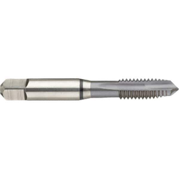 Guhring - 4-40 UNC 2 Flute 2B Modified Bottoming Spiral Flute Tap - High Speed Steel, MolyGlide Finish, 2.205" OAL, Right Hand Flute, Right Hand Thread, H2/H3, Series 3967 - Exact Tool & Supply