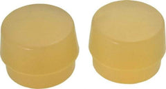 Garland - 2" Face Diam, Grade Soft, Natural Soft Face Hammer Tip - Urethane - Exact Tool & Supply