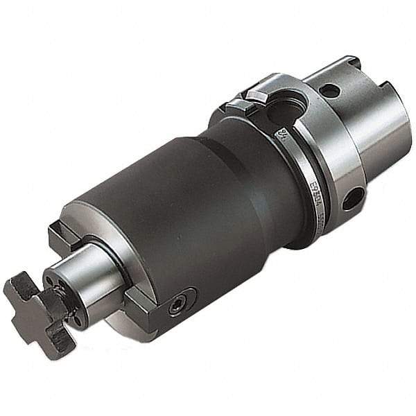 Seco - HSK125 Taper Shank 32mm Pilot Diam Shell Mill Holder - 95mm Flange to Nose End Projection, 78mm Nose Diam, Through-Spindle Coolant - Exact Tool & Supply