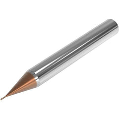 Seco - 2mm, 2 Flute, Single End, Solid Carbide, 0.3mm Corner Radius End Mill - 50mm OAL, 28° Helix, Right Hand Flute, 1.5mm LOC, Right Hand Cut, 6mm Extended Reach - Exact Tool & Supply