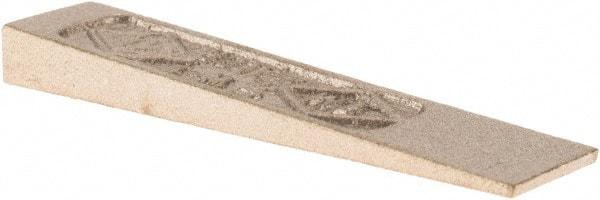 Ampco - Wedges - 1/4"X1/2"X3" FLANGE WEDGE AMPCO - Exact Tool & Supply