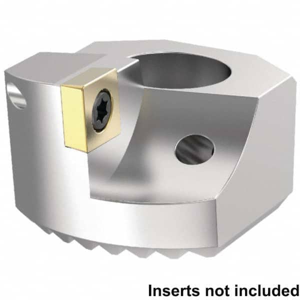 Kennametal - 40mm Body Diam, Manual Single Cutter Boring Head - Exact Tool & Supply