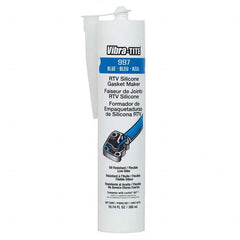 Vibra-Tite - 300 mL Cartridge, Blue RTV Silicone Gasket Maker - Exact Tool & Supply