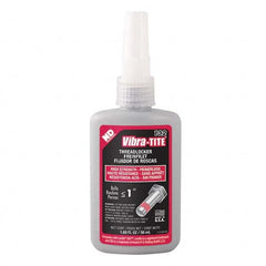 Vibra-Tite - 50 mL Bottle, Red, High Strength Primerless Threadlocker - Exact Tool & Supply