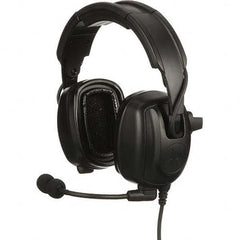 Motorola Solutions - Two-Way Radio Headsets & Earpieces Type: Headset w/Microphone Microphone Type: Boom Microphone - Exact Tool & Supply