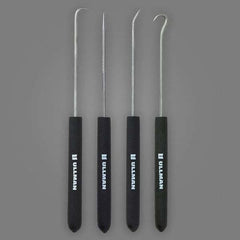 Ullman Devices - Scribe & Probe Sets Type: Hook & Pick Set Number of Pieces: 4 - Exact Tool & Supply