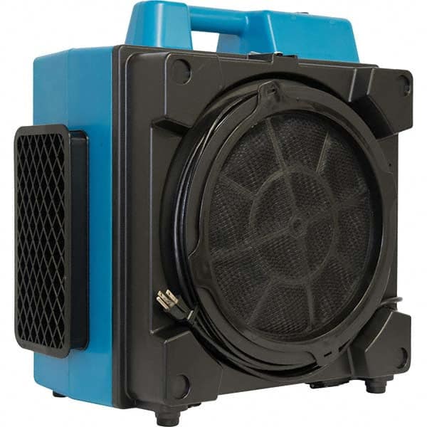 XPower Manufacturing - Self-Contained Electronic Air Cleaners Type: HEPA & Active Carbon Filter Room Air Purifier Width (Decimal Inch): 12.3000 - Exact Tool & Supply