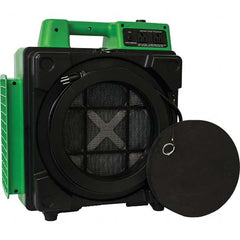 XPower Manufacturing - Self-Contained Electronic Air Cleaners Type: Portable Air Cleaner Width (Decimal Inch): 10.4000 - Exact Tool & Supply
