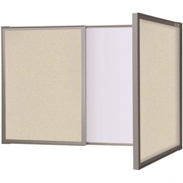 Ghent - Whiteboards & Magnetic Dry Erase Boards Type: Dry Erase/Fabric Height (Inch): 24 - Exact Tool & Supply