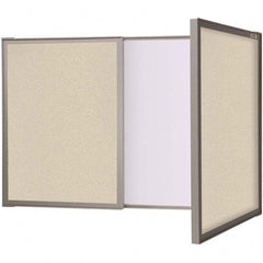 Ghent - Whiteboards & Magnetic Dry Erase Boards Type: Dry Erase/Fabric Height (Inch): 24 - Exact Tool & Supply