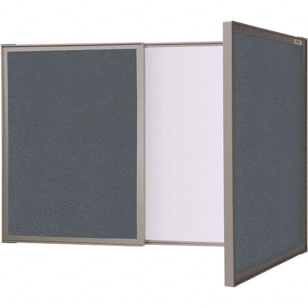 Ghent - Whiteboards & Magnetic Dry Erase Boards Type: Dry Erase/Fabric Height (Inch): 24 - Exact Tool & Supply