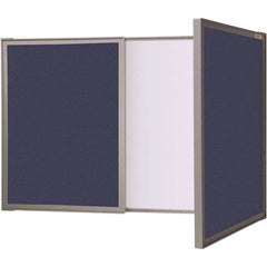 Ghent - Whiteboards & Magnetic Dry Erase Boards Type: Dry Erase/Fabric Height (Inch): 24 - Exact Tool & Supply