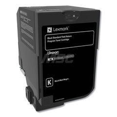 Lexmark - Office Machine Supplies & Accessories; Office Machine/Equipment Accessory Type: Toner Cartridge ; For Use With: Lexmark CS720de; CS720dte; CS725de; CS725dte ; Color: Black - Exact Tool & Supply