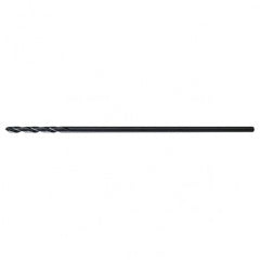 #16 RHS / RHC HSS 135 Degree Split Point Aircraft Extended Length Extension Drill - Steam Oxide - Exact Tool & Supply